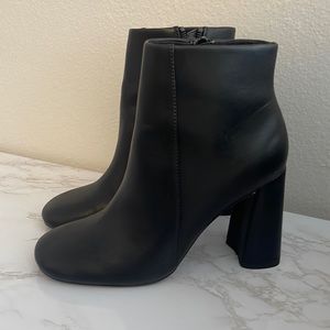 Topshop Leather Booties